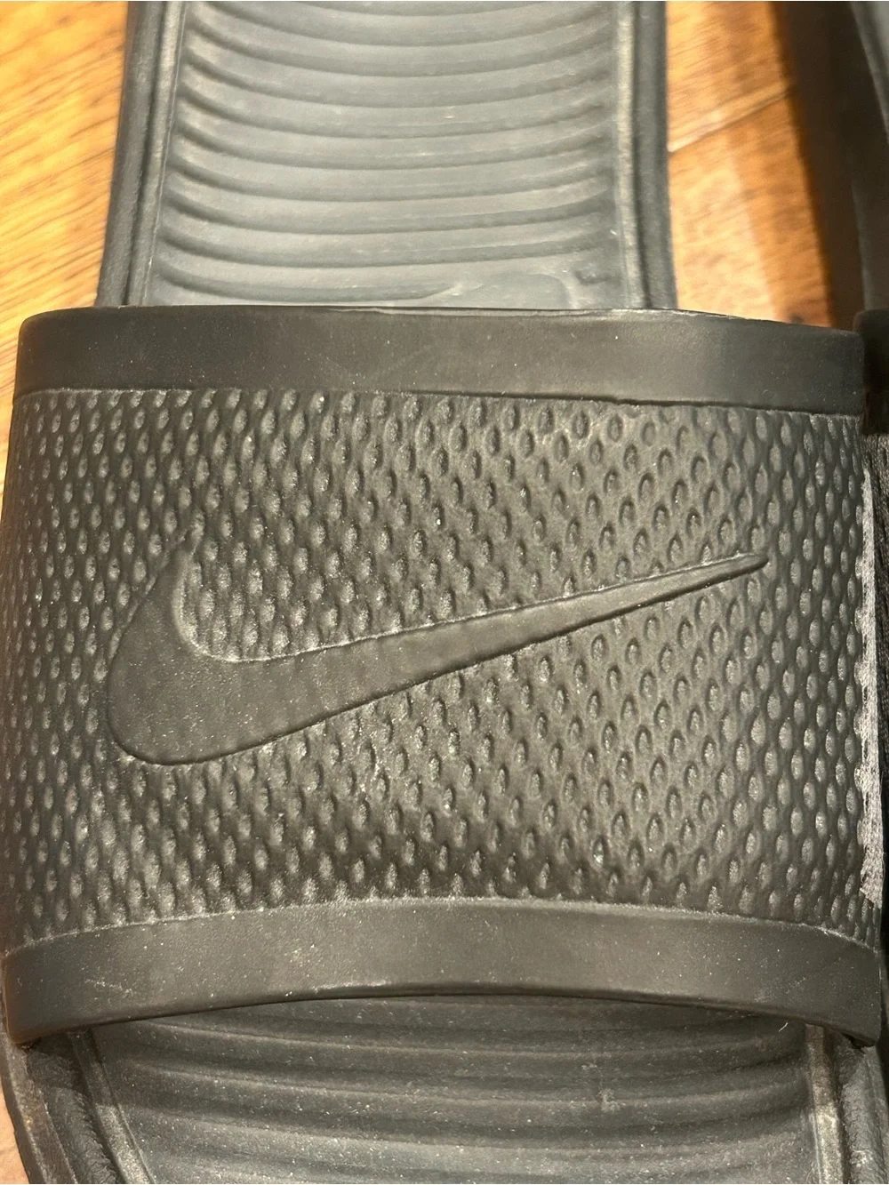 Nike Benassi Solarsoft Slides Black Men’s Size 10 431884-001